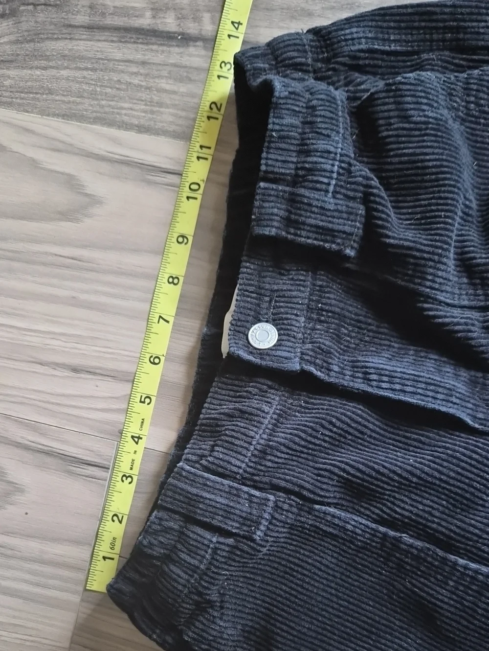 PacSun Black Corduroy Cargo Pants